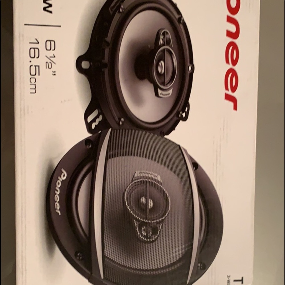 Pioneer car door speakers 6.5 inches